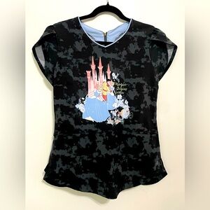 Cinderella HeartSoul Scrubs Disney V Neck Top